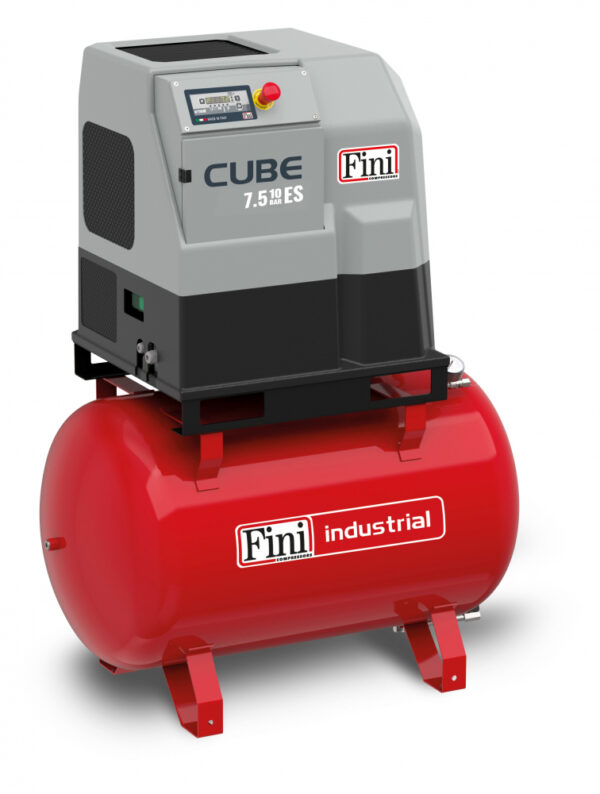 ACD-FINI CUBE ROTARY SCREW AIR COMPRESSOR 270LT 7.5KW WITH DRYER