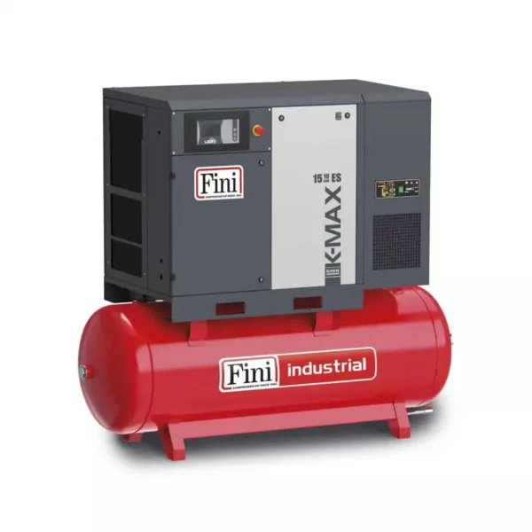 ACD-FINI K-MAX ROTARY SCREW AIR COMPRESSOR 15kW 500LT WITH DRYER WITH DRYER