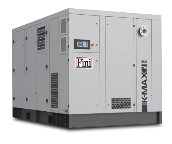 ACD-FINI K-MAX TS TWIN ROTARY SCREW AIR COMPRESSOR 132-08 VS VARIABLE SPEED