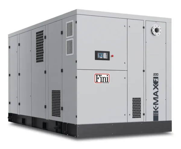 ACD-FINI K-MAX TS TWIN ROTARY SCREW AIR COMPRESSOR 200-08 VS VARIABLE SPEED