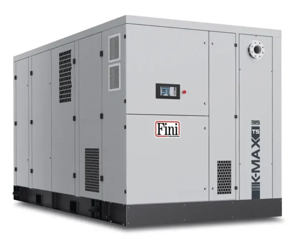 ACD-FINI K-MAX TS TWIN ROTARY SCREW AIR COMPRESSOR 315-08 VS VARIABLE SPEED