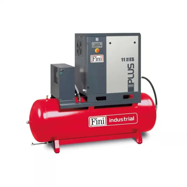ACD-FINI PLUS ROTARY SCREW AIR COMPRESSOR - 11KW 270LT HIGH PRESSURE 15BAR WITH DRYER