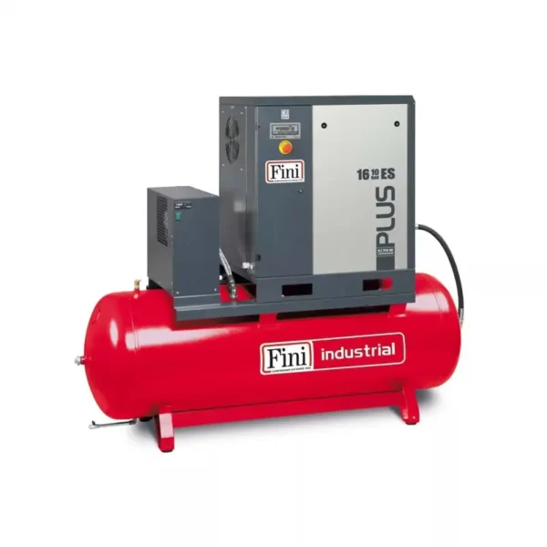 ACD-FINI PLUS ROTARY SCREW AIR COMPRESSOR - 15KW 500LT HIGH PRESSURE 15BAR WITH DRYER